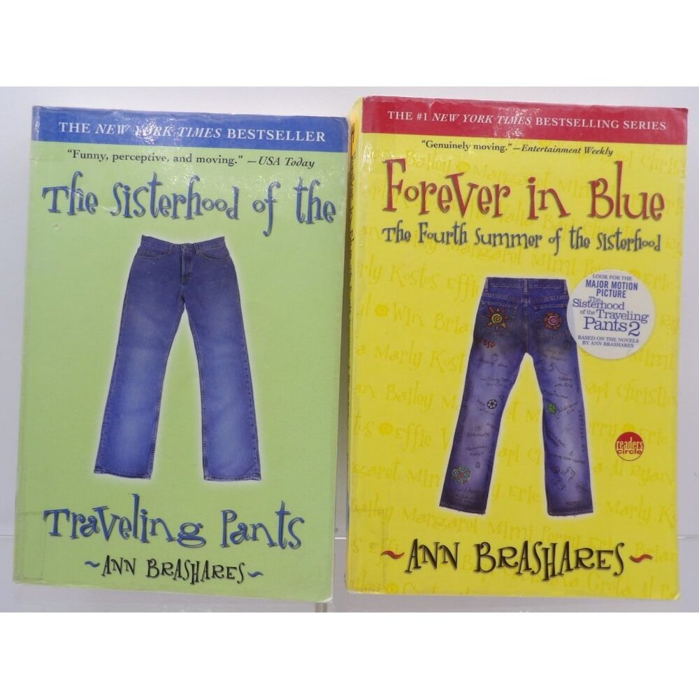 Set Of 2 Ann Brashares Books: The Sisterhood Of The Traveling Pants & Forever In